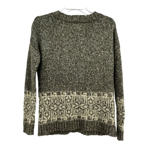 Urban Outfitters Ecote Heather Green Pullover Knit Sweater Front Pockets Women S - Picture 3 of 12